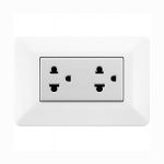 Toma doble 2P +T16A Universal 16A Matix