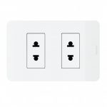 Toma doble universal 16A Matix